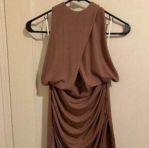 Bodycon backless dress